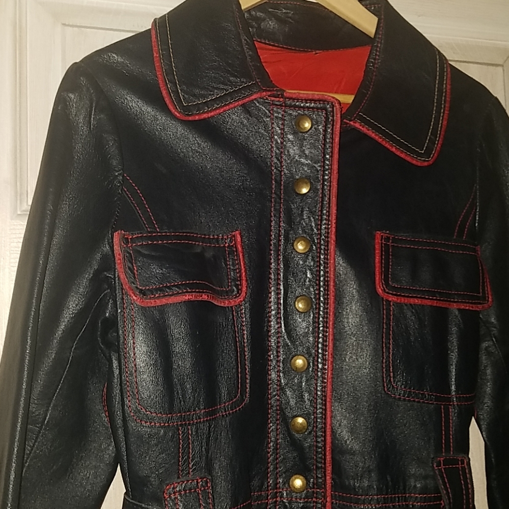 Vintage all leather jacket